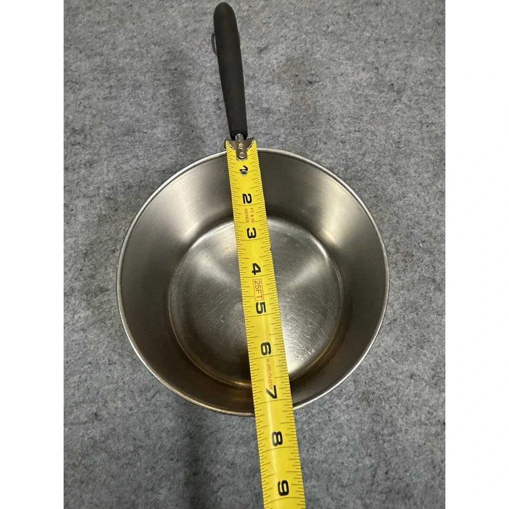 Revere Ware 1801 3 Qt Sauce Pan Copper Clad Bottom  Clinton, Il No Lid